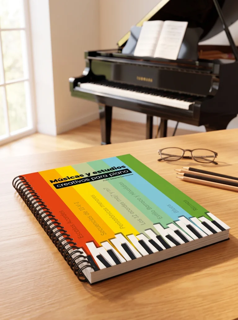 Tapa del libro Músicas y Estudios Creativos para Piano
