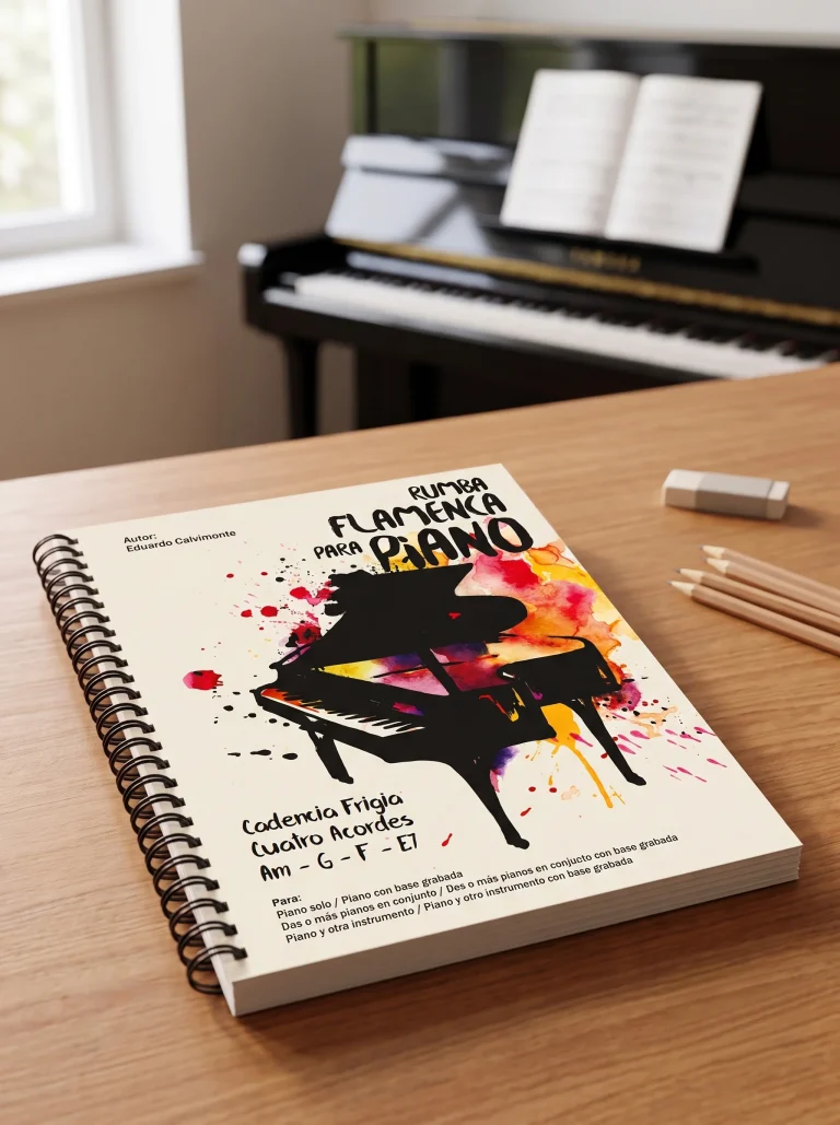 Tapa del libro Rumba Flamenca para Piano